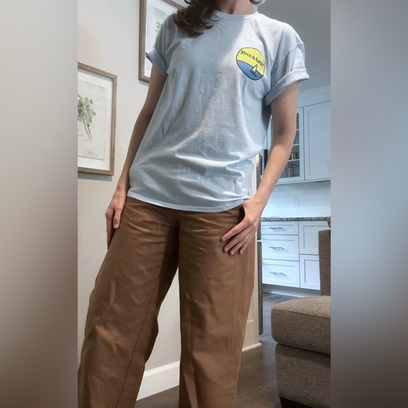 Free & Easy Sailboat SS Tee Powder Blue Small - Picture 5 of 8